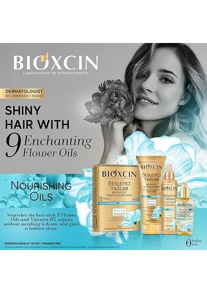 Besleyici Yağlar Sıvı Saç Kremi 200 ml - Sülfatsız, Kuru ve Yıpranmış Saçlar Saç Dökülme Karşıtı fırsatları