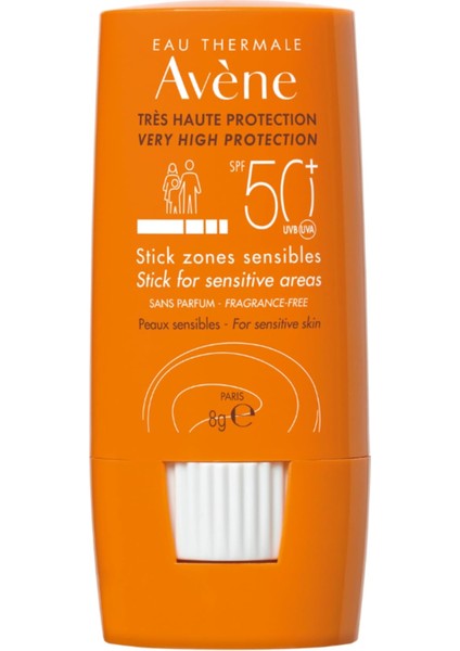 Stick Zones Sensibles Spf 50 8 gr