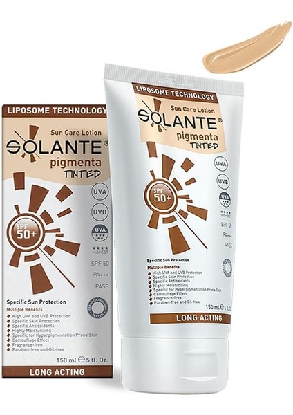 Pigmenta Tinted Lotion Spf 50+ 150ML 1 Paket