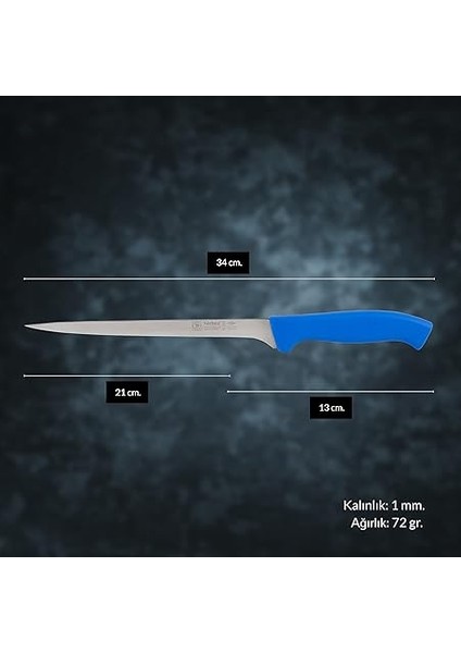 Kaliteli Surbısa Profesyonel Paslanmaz Çelik Esnek Fileto Bıçağı 61164 modelleri