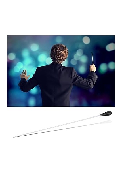 Siyah Için Profesyonel Müzik Baton Orkestrası Şefi Çubuk Kolu (Siyah) indirimleri