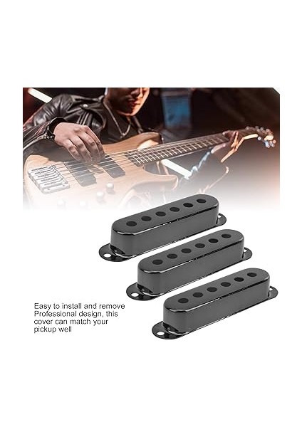 Nevresim Tek Bobin Parçaları Kapak Pip Tek B 48 mm 50 mm 52 mm Müzik Enstrümanı Arieor St Sq Elvb Gitar A Müzik Enstrümanı (Black) modelleri
