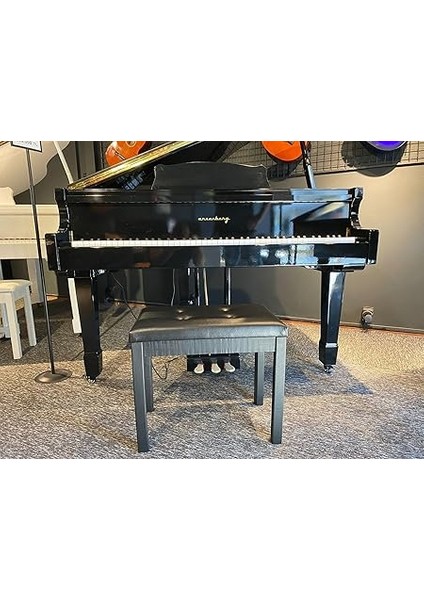 Muzik Piyano Taburesi, Ahşap, Siyah fiyatları