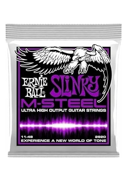 Ball Power Slinky M-Çelik Elektro Gitar Telleri, Ölçü 11-48 fiyatları