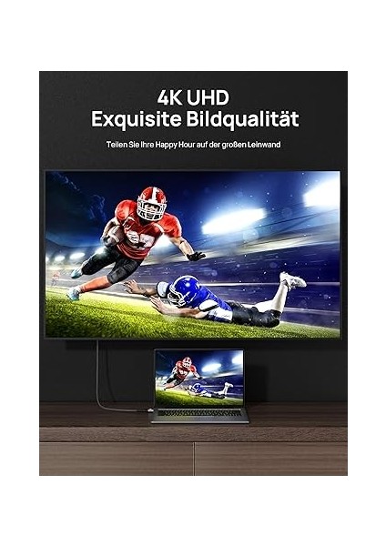 Mini HDMI - HDMI Kablosu 2m [4k @ 60Hz, 18GBPS] Mini HDMI - HDMI Naylon Örgü Kablo Desteği 4k, 1080P, 2k @ 120Hz, 3d, Hdr, Arc, Çift Yönlü Kamera, Laptop, Tv, Monitör, Projektör Gri.. fırsatları