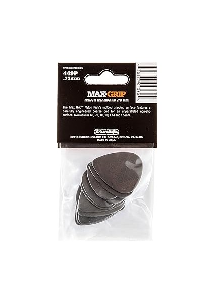 Dunlop Nylon Max Grip 12LI Pena Seti (0.73MM) modelleri