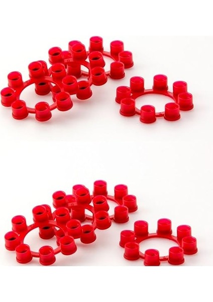 Oyuncak 720 Atışlık Shot 8 Li Kapsül Oyuncak Tabanca Kapsülü Kırmızı indirimleri