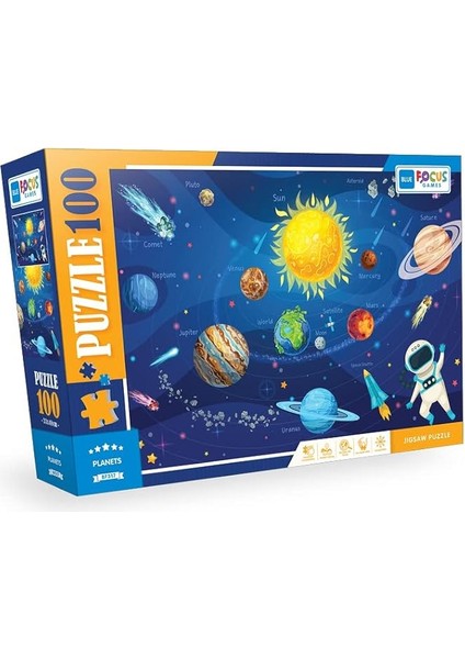 Focus 100 Parça - Planets (Gezegenler)