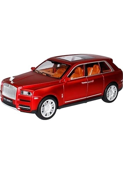 Metal Buhar Atan LED Işıklı Ses Efektli 1:22 Ölçek Rolls Royce Model Jip Araba Diecast Koleksiyonluk Hediyelik Çık Bırak (Kırmızı) indirimleri