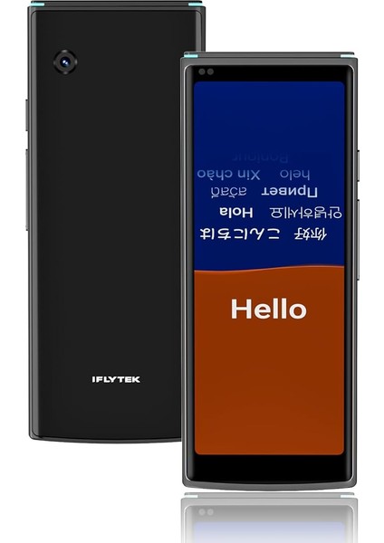 Dil Çevirmeni, %96 Hassasiyet, 18 Dilde Bağlantısız Iki Yönlü Çeviri, Yüz Yüze Çeviri, 50 Dilde Fotoğraf Çevirisi, Smart Translator 4.0, Siyah