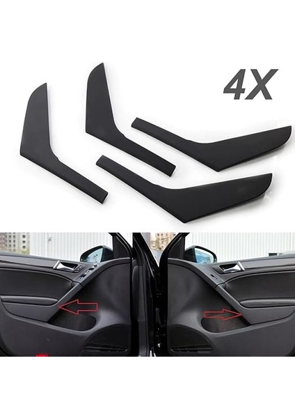 Golf 6 Ile Uyumlu (2009 >2013) Ön Kapı ve Arka Iç Kapı Kolu Kaplaması. 4 Adet Takım. 5K4868040A 82V / 5k4 868 040A / 5K4868040 / 5K4868039A 82V / 5k4 868 039A / 5K4868039 fiyatları