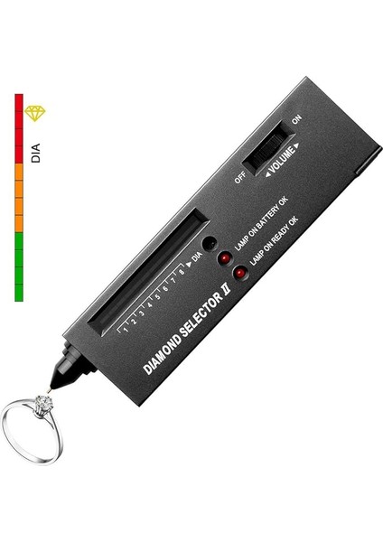 Jewellery Diamond Tester Pen Iı V2 Selector Portable Gemstone Gems Tool