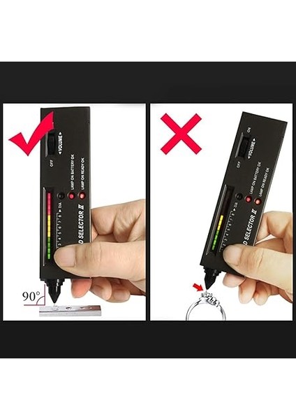 Jewellery Diamond Tester Pen Iı V2 Selector Portable Gemstone Gems Tool fiyatları