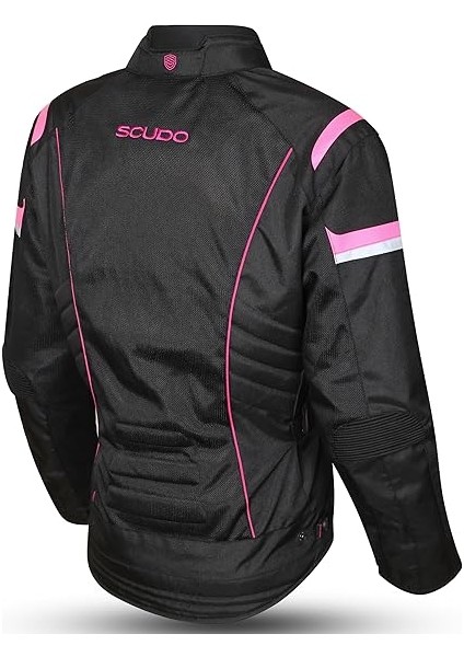 Lisbon Pembe Kadın Motosiklet Ceketi S fiyatları