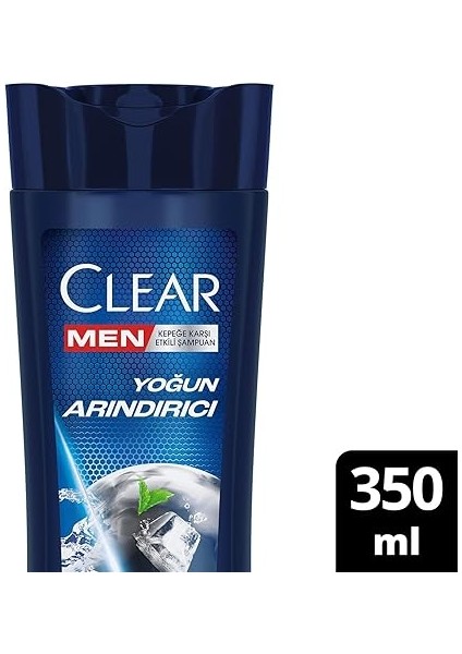 Men Kepeğe Karşı Etkili Şampuan Yoğun Arındırıcı Kömür ile 350 ml modelleri