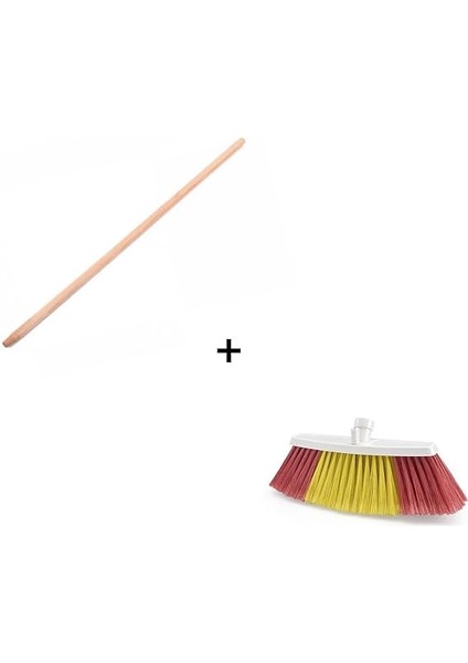 Oto Yıkama Bahçe Yer Cam Temizleme Fırçası + Gürhgen Vidalı Sap - Set Takım fiyatları