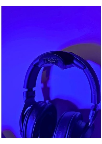 Yapışkanlı Kulaklık Standı - Kulaklık Tutucu Siyah modelleri