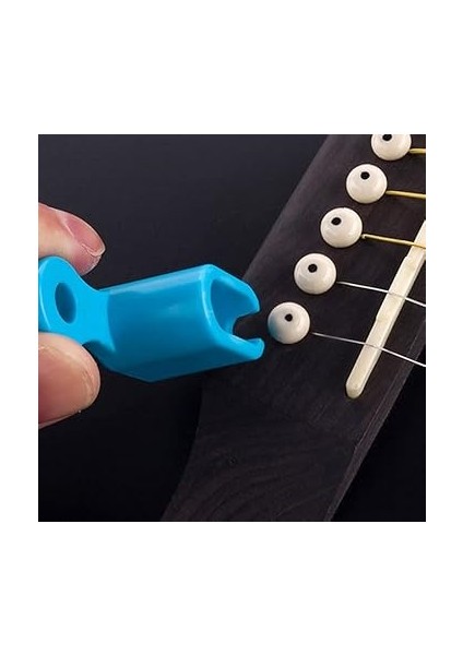 Gitar Teli Sarıcı, Akustik Gitar Için Elektronik Gitar Banjo Mandolin Ukulele 1 Adet (Turkuaz) fiyatları