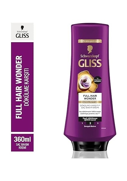 Full Hair Wonder Saç Bakım Kremi 360 ml fiyatları