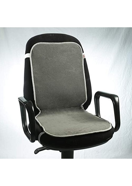 Y-78 Alptex Terletmeyen Büro Koltuğu ve Araç Koltugu Pedi, Gri, 93X40 cm