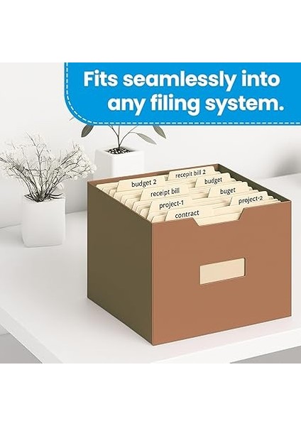 Dosya Klasörü, Yasal Boy, Manila, 1/3 Kesim, 100/BX (753 1/3) indirimleri