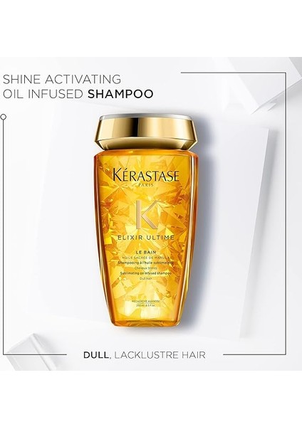 Elixir Ultime Parlaklık Şampuanı - Le Bain 250 ml fiyatları