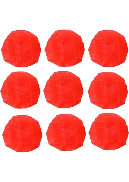 400 Adet El Mikrofonu Kapağı, Ön Cam, Karaoke, Ktv, Kayıt Stüdyosu Için, Kırmızı