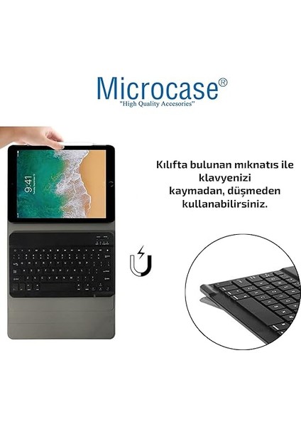 iPad 6.nesil 9.7 Inch 2018 Bluetooth Klavyeli Standlı Kılıf - Bkk4 fırsatları