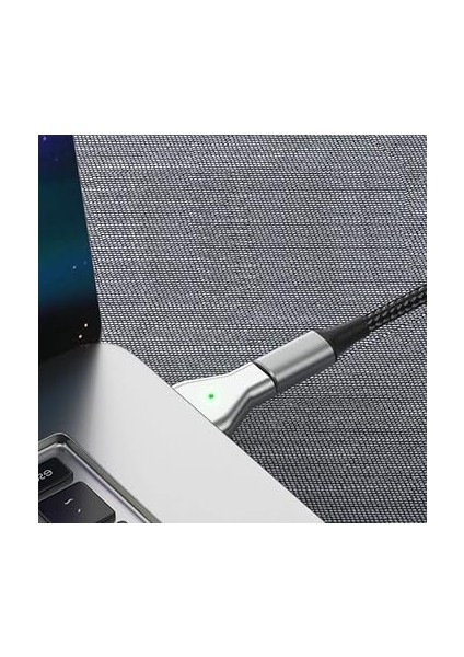 USB C - Manyetik Adaptör, Tip-C - Manyetik 2 T-Head Pd 100W Güç Hızlı Şarj Dönüştürücü 2013-2015 MacBook Air Pro ile Uyumlu indirimleri