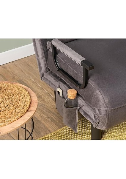 Sento Tekli Katlanır Yataklı Koltuk - Soho Gri indirimleri