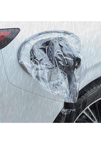 Elektrikli Araç Şarj Soketi Yağmur Koruma Brandası, Ev Şarj Soket Koruyucu 45-40CM