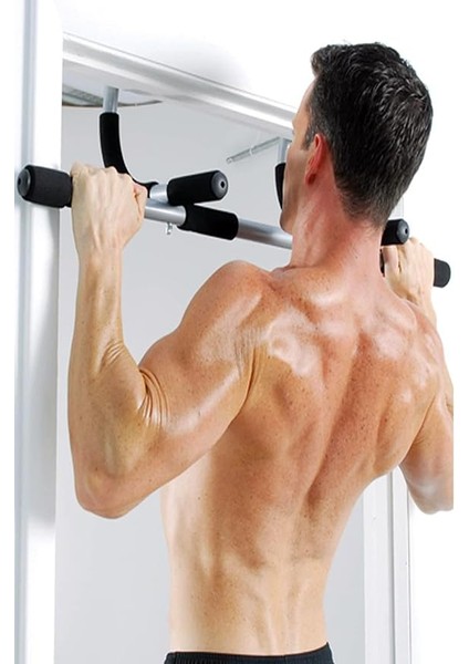 Br2 Iron Multi Fonksiyonel Kapı Barfiksi Barı Pratik Mekik & Şınav Çekme Spor Egzersiz