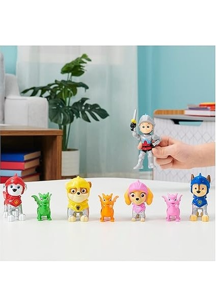 Patrol Paw Devriye Kurtarma Şövalyeleri Ryder ve Yavrular Şekil Hediye Paketi ile 8 Oyuncak Rakamlar Çocuk Oyuncakları Yaş 3 + indirimleri