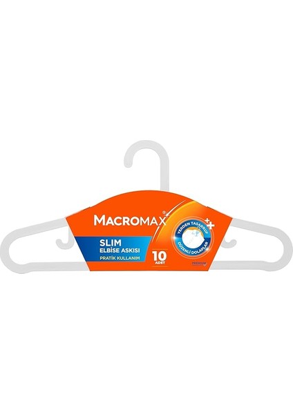 Max Slim Elbise Askısı 10'lu Avantaj Paket