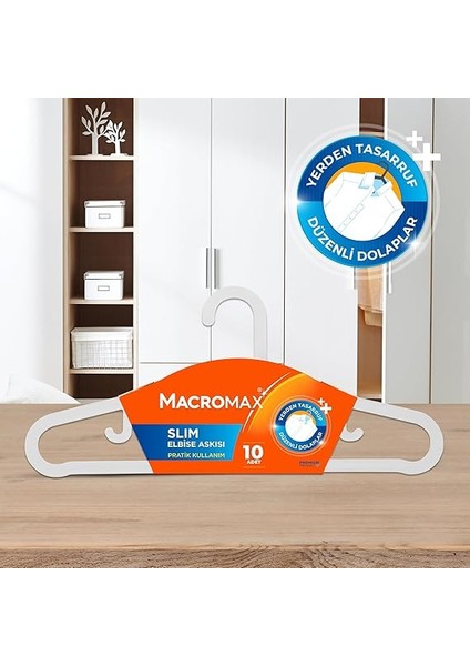 Max Slim Elbise Askısı 10'lu Avantaj Paket fiyatları