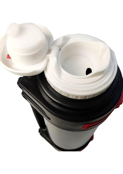 L Çelik 2 L Siyah Vakumlu Kamp Piknik Büyük Termos Askılı Termos CIN488SY indirimleri