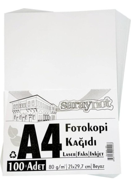 A4 Fotokopi Kağıdı 100LÜ Pk.