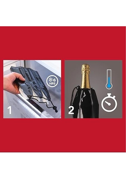 Vin Aktif Soğutucu Şarap & Şampanya Soğutucu Platin indirimleri