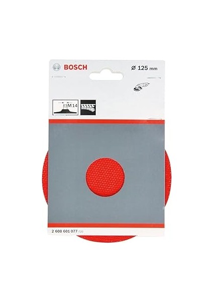 125 mm M14 Kağıt Zımparalar Için Taban modelleri