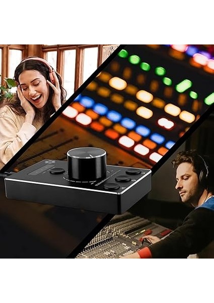 Ses Düğmesi, Pc Için USB Ses Kontrol Düğmesi, Tek Tıkla Sessiz Işlevli Multimedya Denetleyici Düğmesi ve Win ve Mac Için 3 Ses Kontrol Modu Ozu8 indirimleri