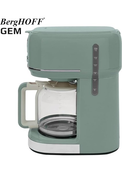 Gem Retro 15 Bardak Mint Yeşil Filtre Kahve Makinesi modelleri