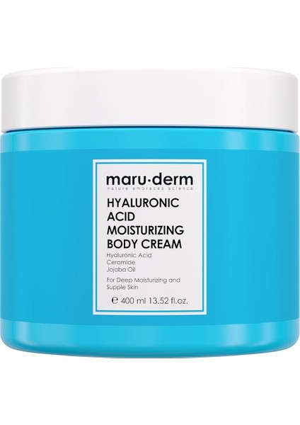 Hyaluronic Acid Nemlendirici Vücut Kremi 400 ml