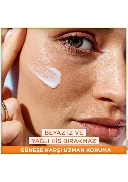 Ambre Solaire Super Uv C Vitamini Koyu Leke Karşıtı Fluid Yüz Güneş Kremi SPF50+ 40 ml fırsatları