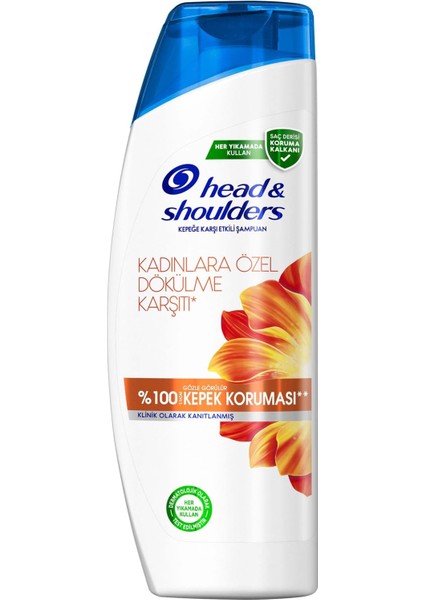 & Shoulders Kadınlara Özel Dökülme Karşıtı Kepeğe Karşı Etkili Şampuan 350 ml