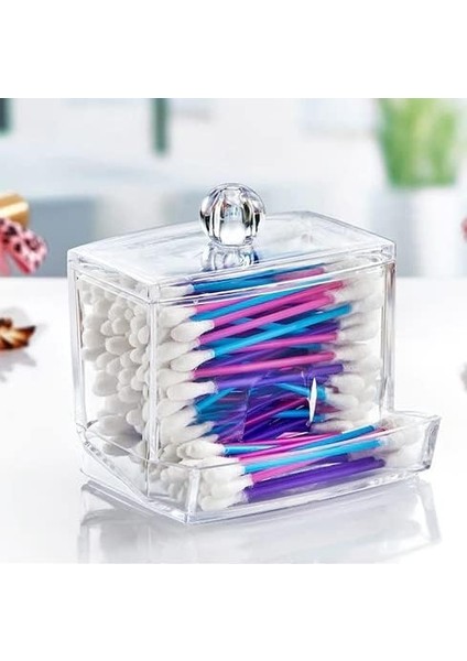 Kulak Temizleme Çubuğu Kutusu, Pamuklu Çubuk Organizeri