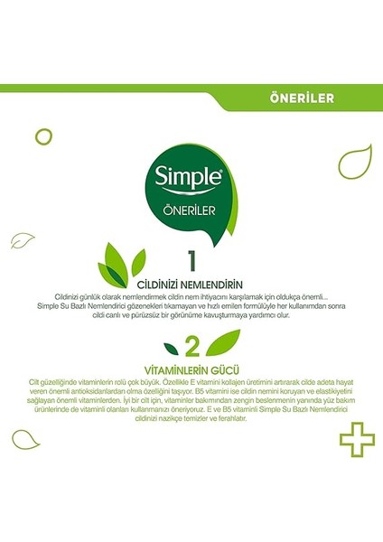 Kind To Skin Su Bazlı Nemlendirici 12 Saate Kadar Etklili Hassas Ciltler Için 125 ml indirimleri