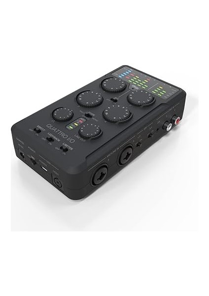 Multimedia Irig Pro Quattro I/o | 4-Giriş / 2-Çıkış Profesyonel Portable/taşınabilir/mobil Ses Kartı & Kayıt Mikseri (Mac/pc/ios/android/dslr ile Uyumlu) fiyatları