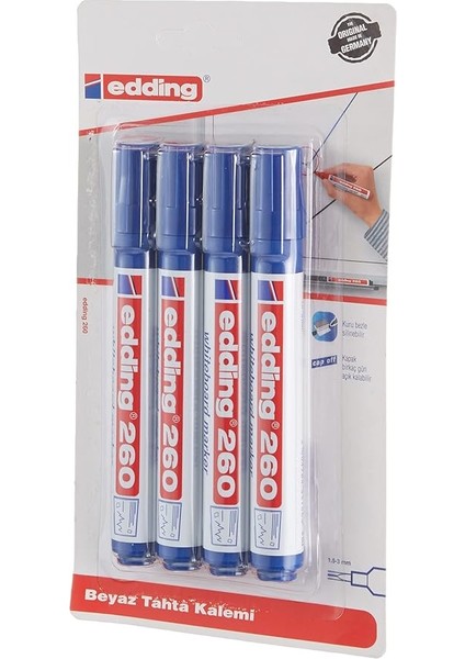 Turkey ED260B403 Beyaz Yazı Tahtası Kalemi