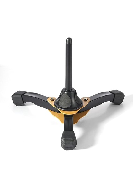 Enstrüman Tutucu Stand Sırabalı Katlanabilir Tripod Klarnet Flüt Obua Obua Sabah Müzisyenler Için Siyah (Yellow)