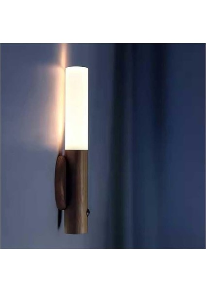 CT-5250 Kumru Ahşap Renk Kablosuz Şarjlı Sensörlü LED Duvar Aplik Günışığı Rengi fiyatları